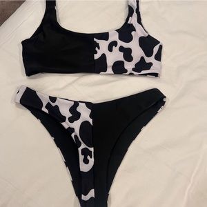 two piece swimsuit